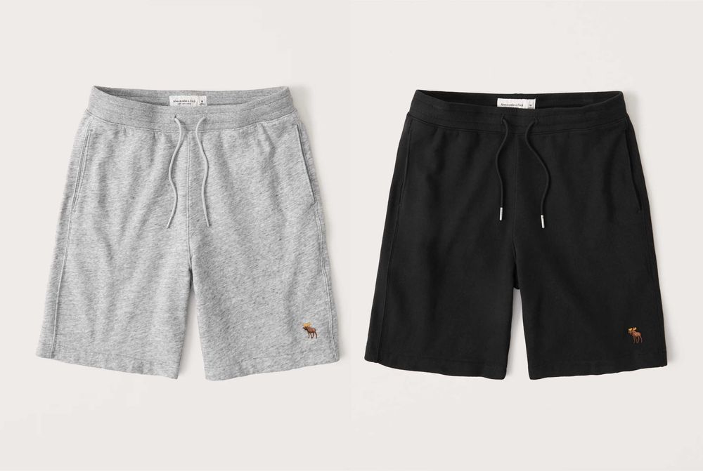 Шорты на флисе Abercrombie & Fitch Аберкромби М, L, XL, XXL. Оригинал