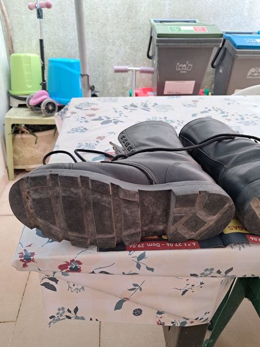 Botas dos paraquedistas Espanhóis