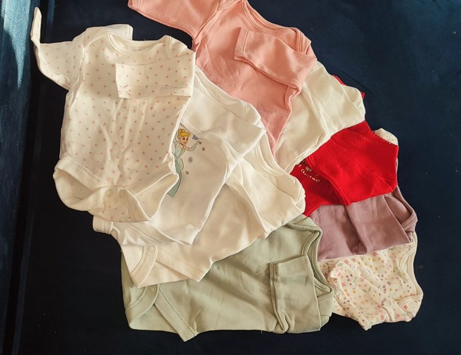 Ubranka dziecięce paczka ubrań rozmiar 50-56