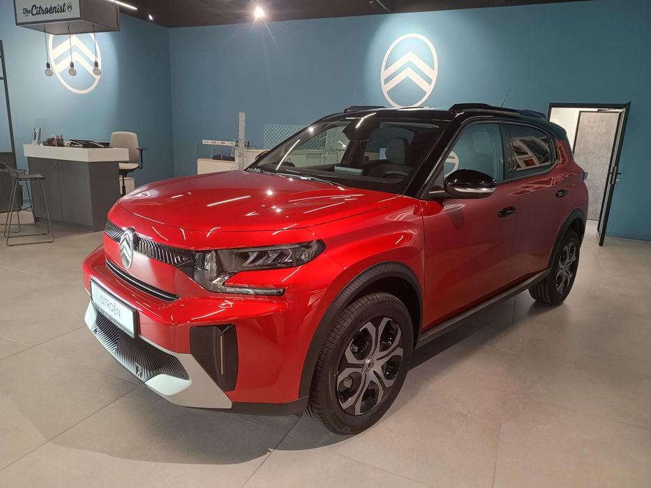 Citroën C3 Aircross 100 KM Plus 2026 czarny dach Opony całoroczne polisa 1%