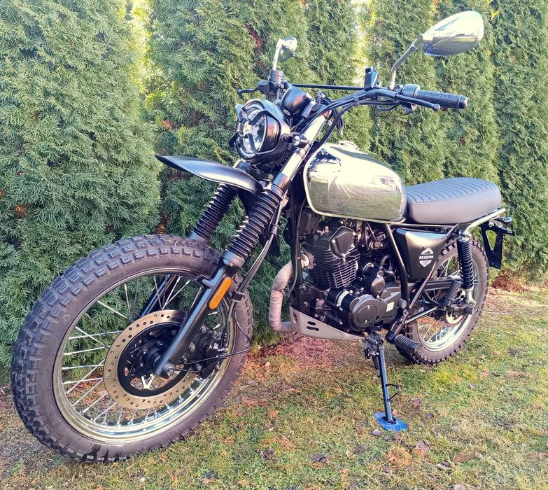 brixton bx 125 ABS Cafe Racer Cromwell kat B 2256 km swm mash