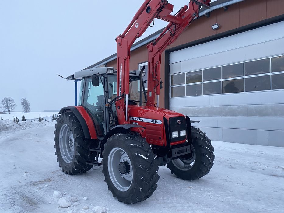 CIĄGNIK MASSEY FERGUSON 4255 Z TUREM  Sup Stan valtra fendt claas case