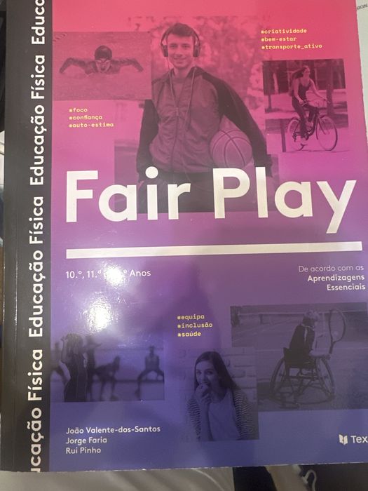 Vendo livro Fair Play 10 11 e 12 ano Educaçao fisica