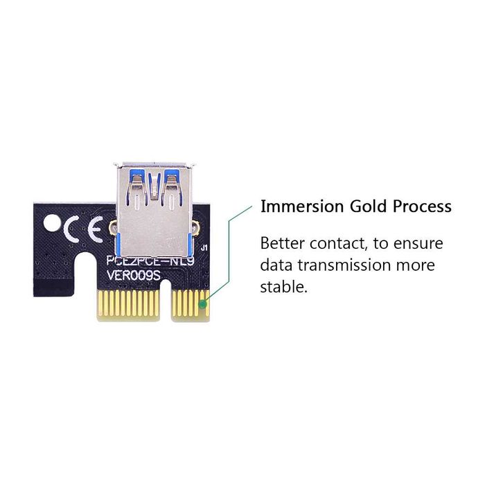 Надежный райзер PCI-E Riser 009S VER009