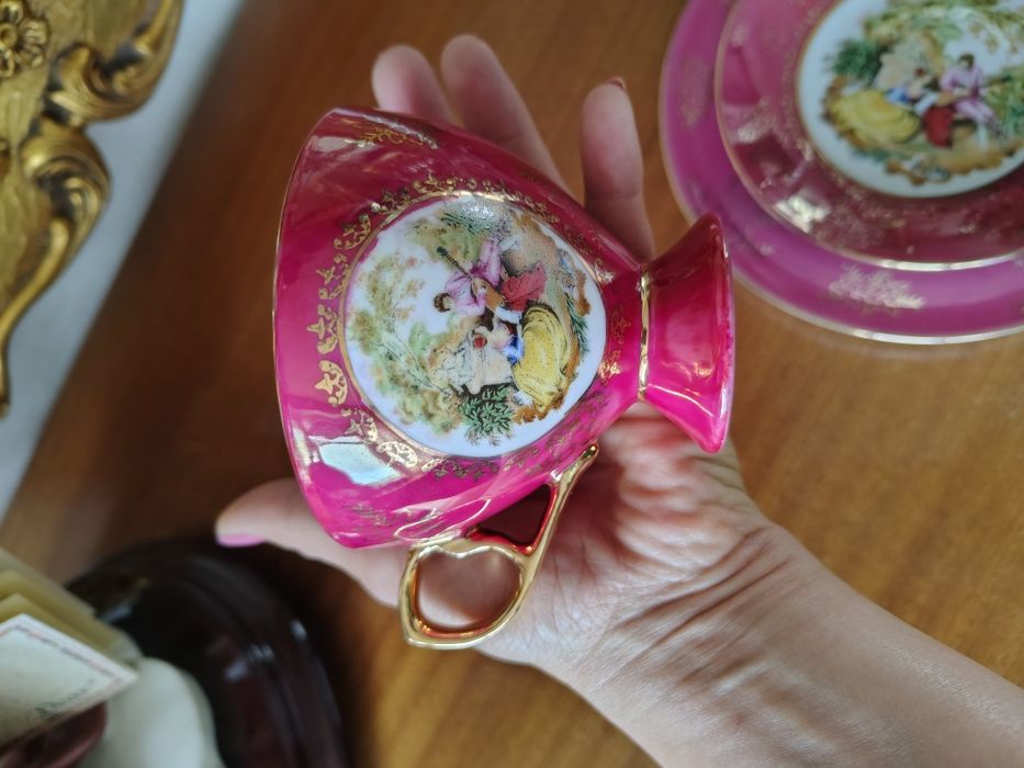 Filiżanki z chińskiej porcelany