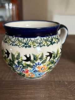 Bolesławiec - kubeczki czeskie 250ml.