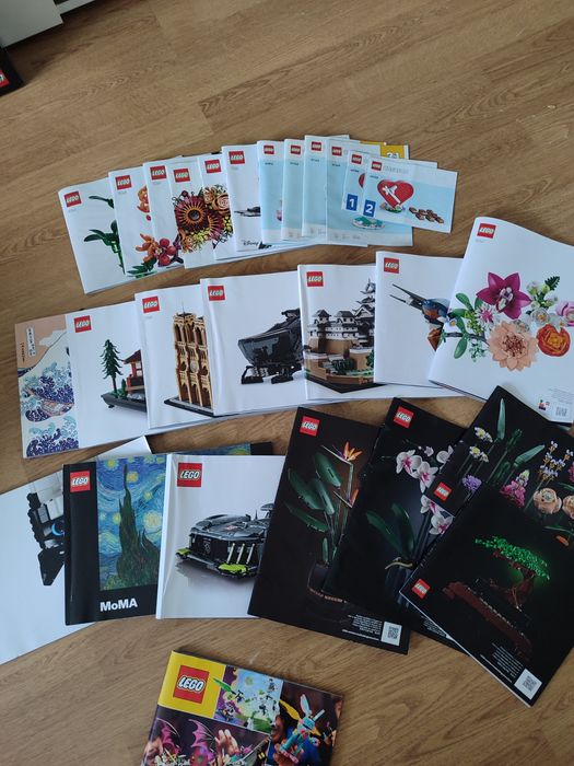 Lego instrukcje ksiazeczki