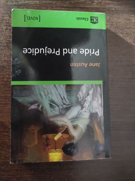 Книга Джейн Остін Гордість і упередження англійською мовою