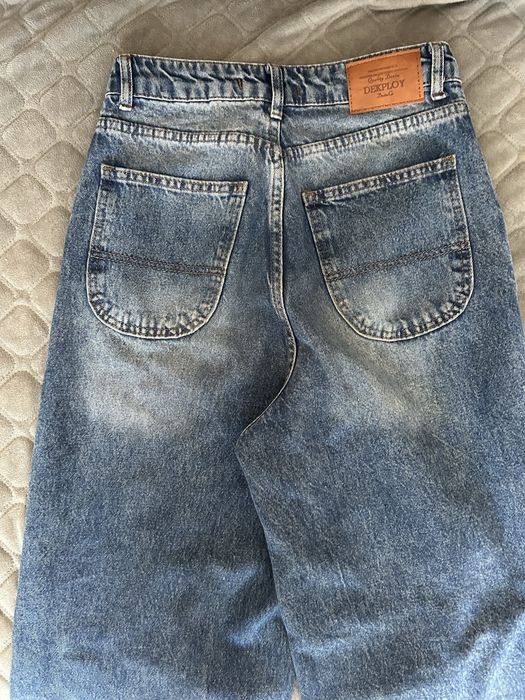 baggy джінси,синього кольору