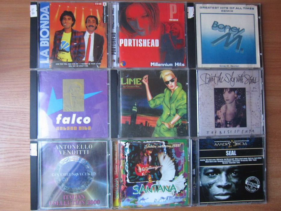 CD диски Best of.. сборники хитов по исполнителям 06\01\26