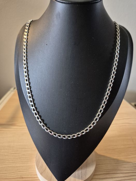 Fio em prata com 64 cm