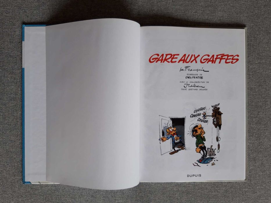 BD Gaston Lagaffe "Gare aux gaffes"