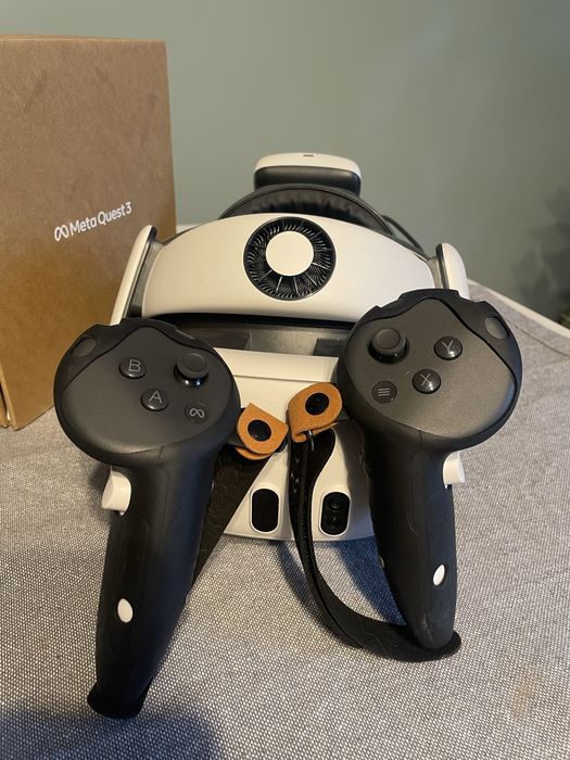 Meta Quest 3 512Gb + BOBOVR S3 Pro + BOBOVR Grip + kabel Oculus Link