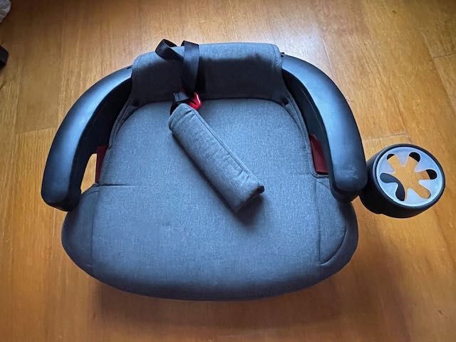 Cadeira de criança confortável p/ carro 5-12 anos, com o isofix