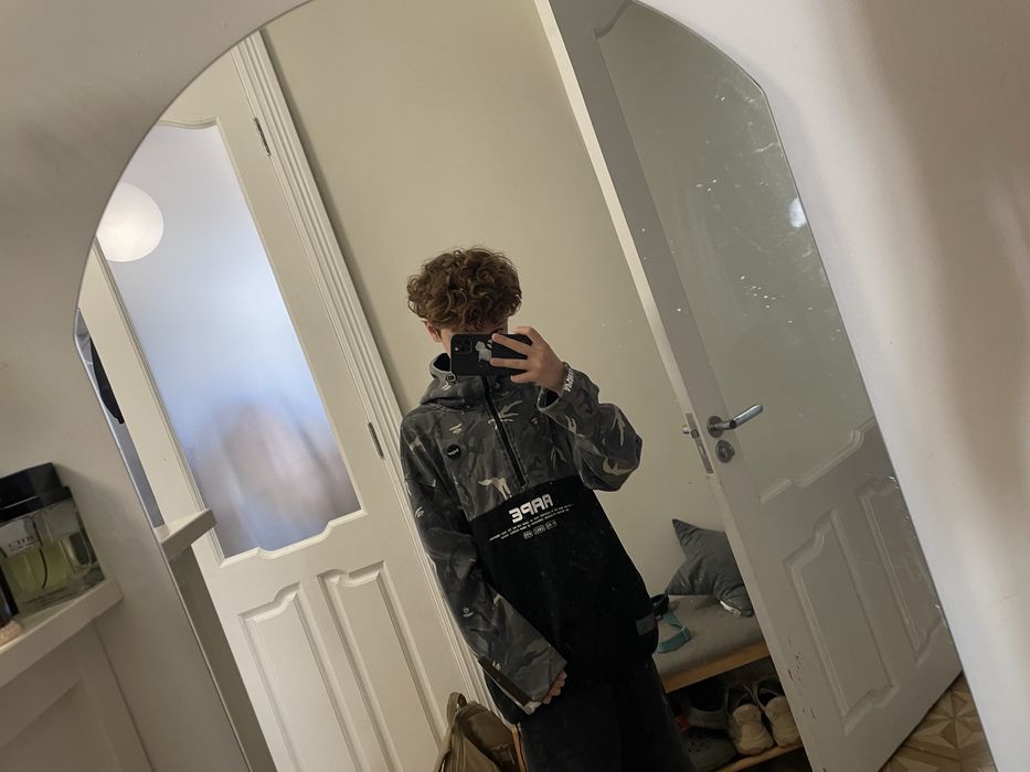 кофта AAPE Camo Black Color Hoodie
