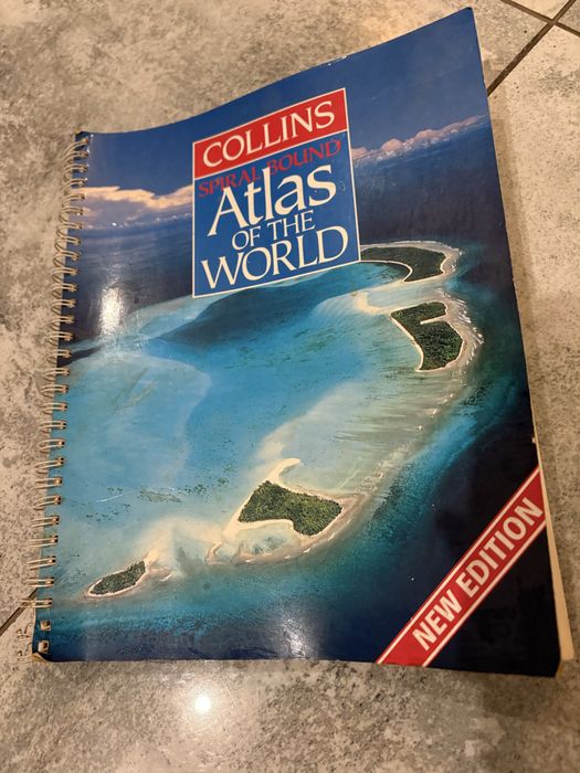 atlas świata Collins Spiral Bound Atlas
