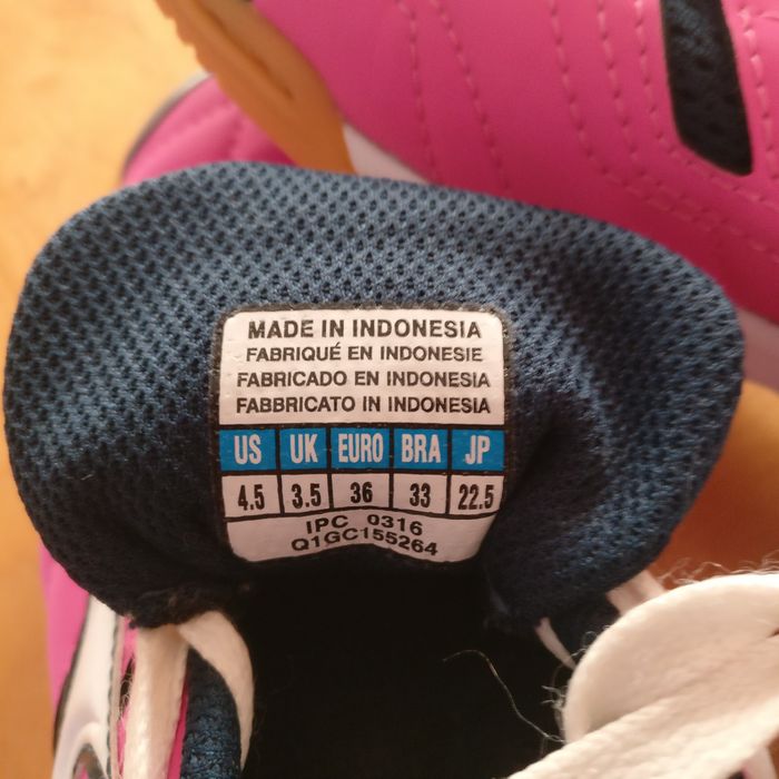 Buty halowe dla dziewczynki rozmiar 36