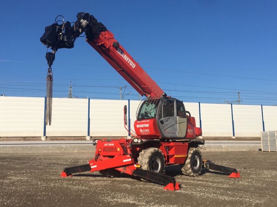 WYNAJEM Manitou MRT ładowarka teleskopowa obrotowa podnośnik KRAKÓW