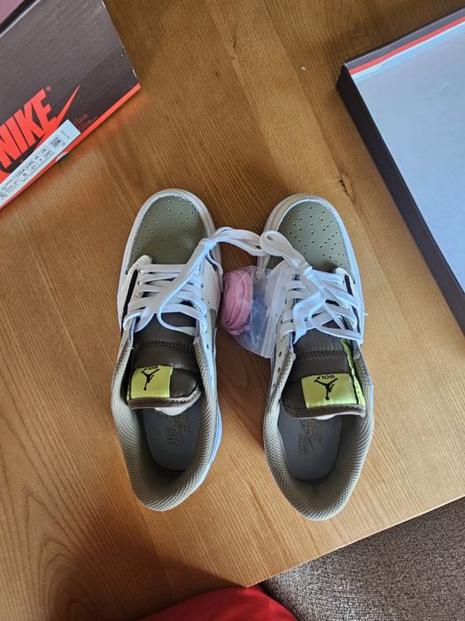 Air Jordan 1 Retro Low Golf Travis Scott Neutral Olive