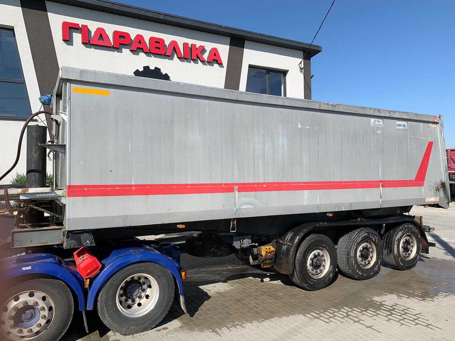 Напівпричіп самоскид Langendorf, BPW ECO Plus, дискові гальма, алюм.