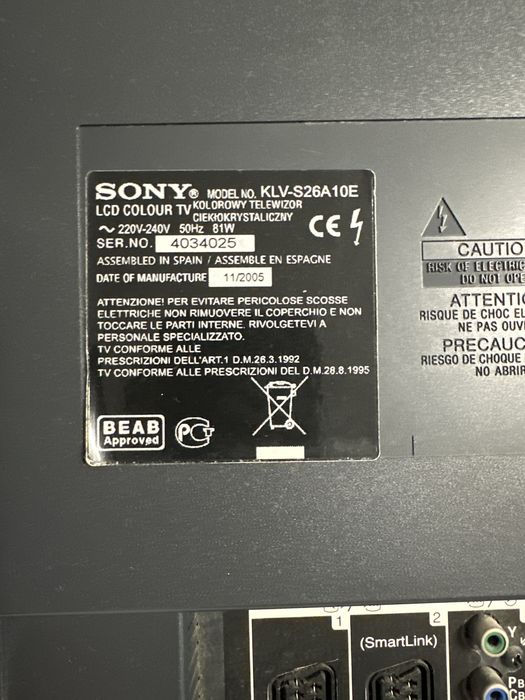 Televisão Sony Bravia
