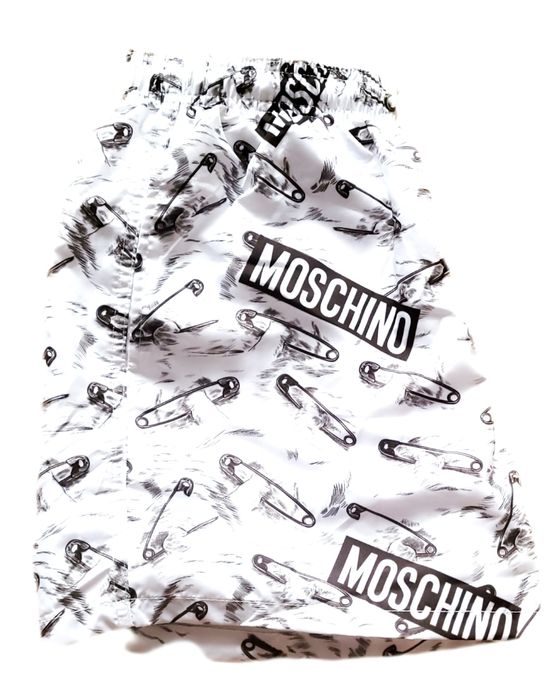 Szorty Spodenki Moschino Kąpielowe Plażowe