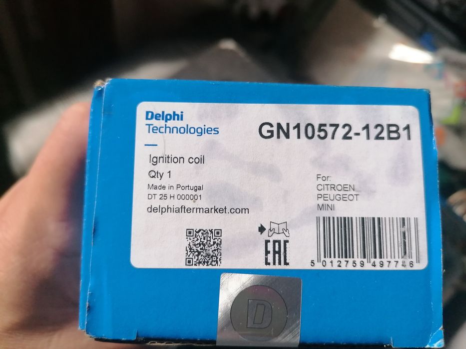 Cewka zapłonowa delphi GN10572-12B1