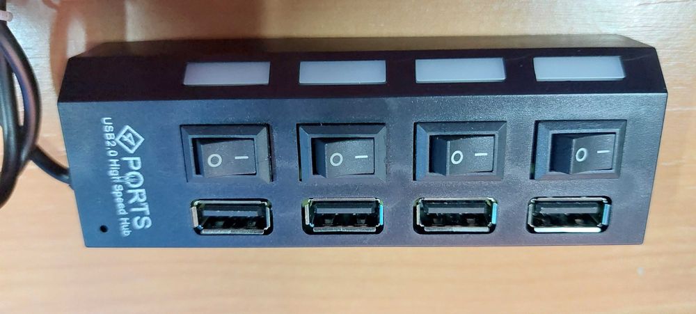 Micro Hub USB 2.0 Multi Portas usb