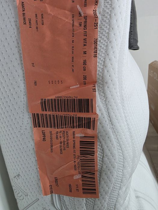 Materac marki spring fit