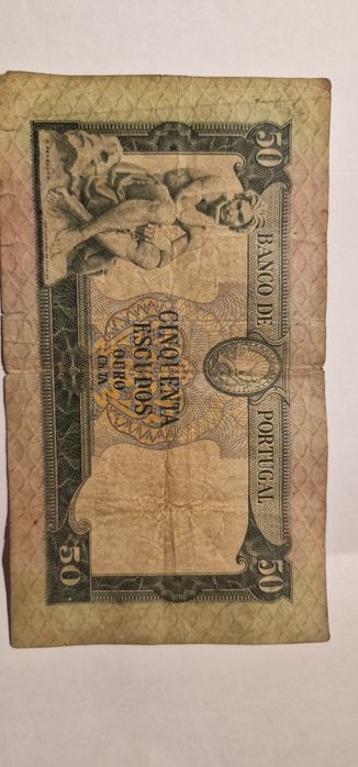 Nota de 50 escudos Portugal de 1960