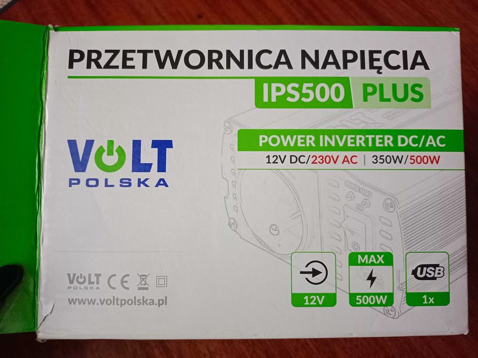 Інвертор автомобільний Volt IPS 500 плюс