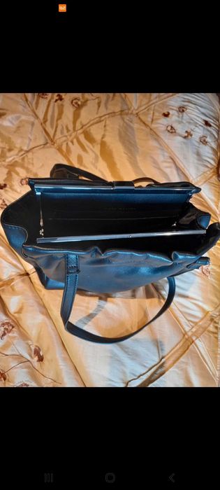 Mala preta de ombro - Zara Woman