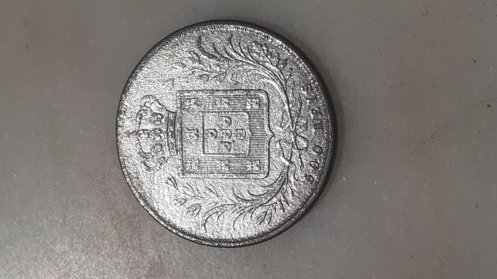 Moeda 500 réis 1889 D. Luís