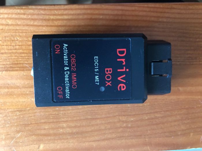 Vag drive box edc15/me7 obd2 immo ativador desactivator