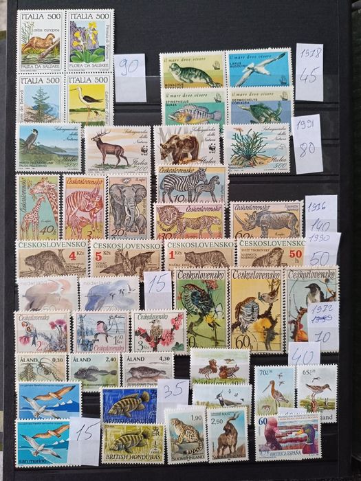 Продам чистые марки Фауна.