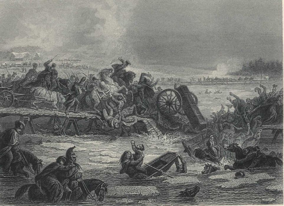 Kampania 1812 roku. Przeprawa przez Berezynę.