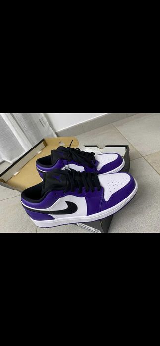 Air Jordan 1 Low Purple