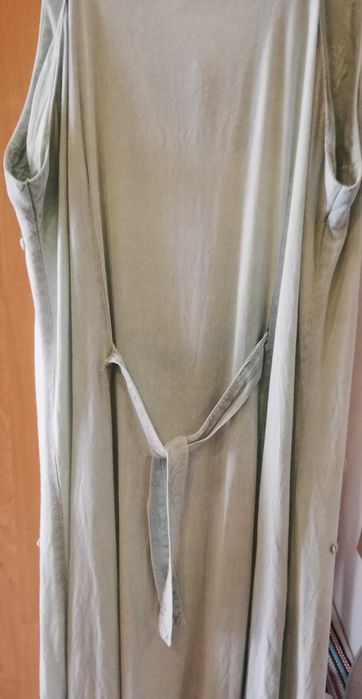 Haftowana, długa sukienka 100% RAYON