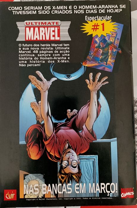 Revista Os espantosos X-MEN guerra a Magneto