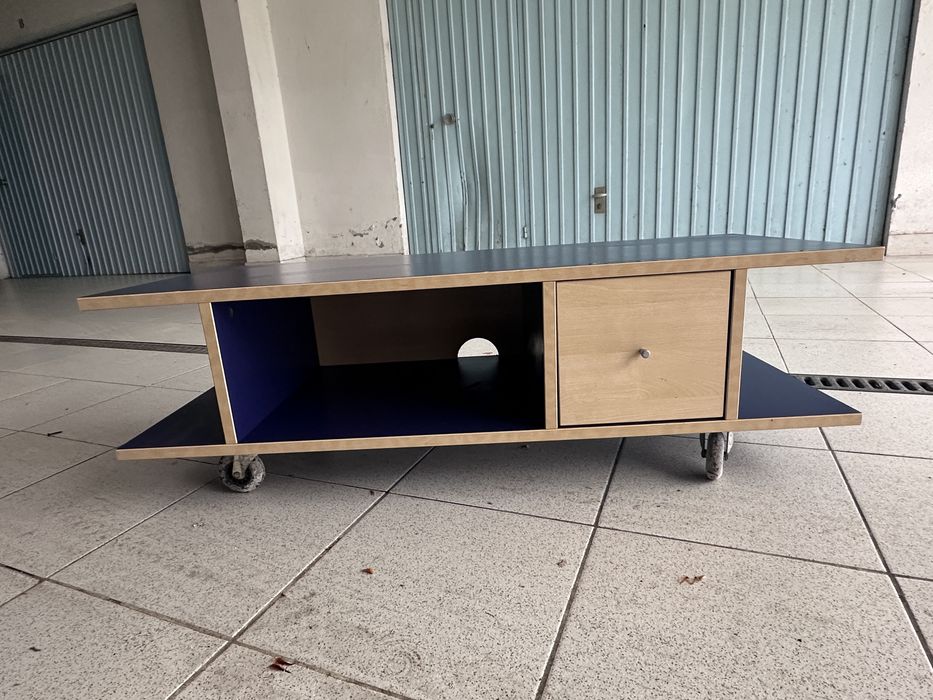 Movel de Tv azul