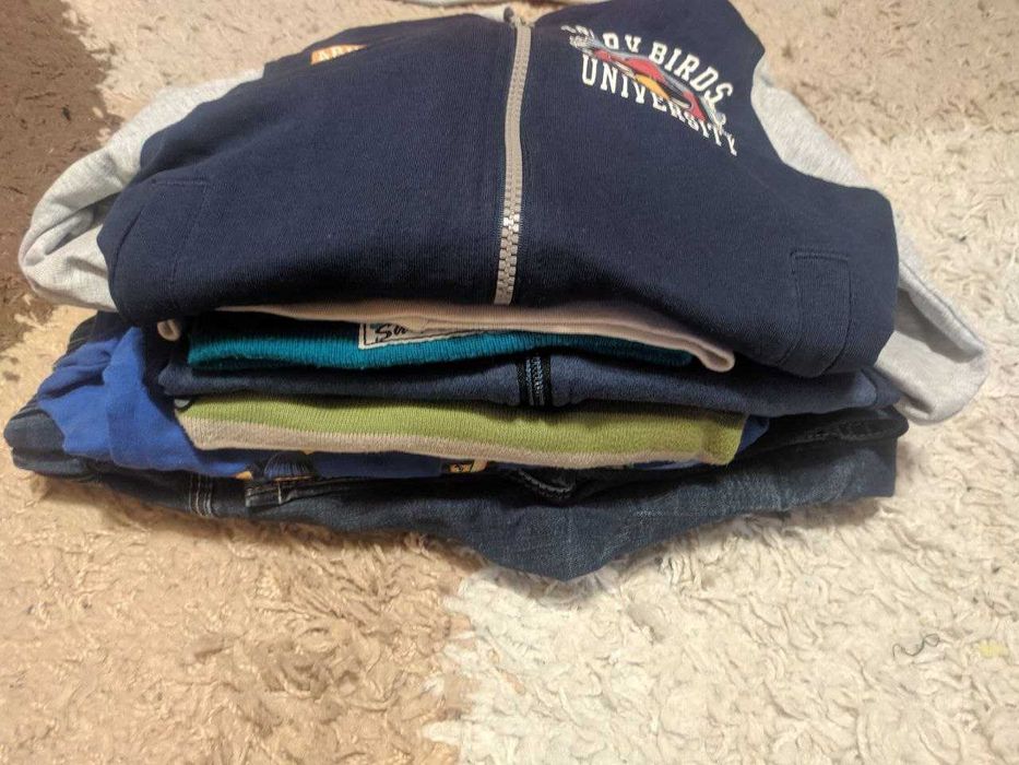 пакет речей кофти, светри, водолазки, джинси р.110-128