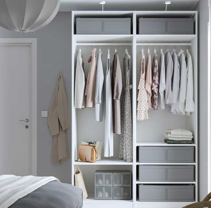 Arrumação roupeiro IKEA gama Skubb