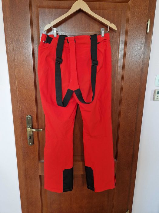 Spodnie czerwone narciarskie snowboardowe męskie McKinley rozmiar 50 M