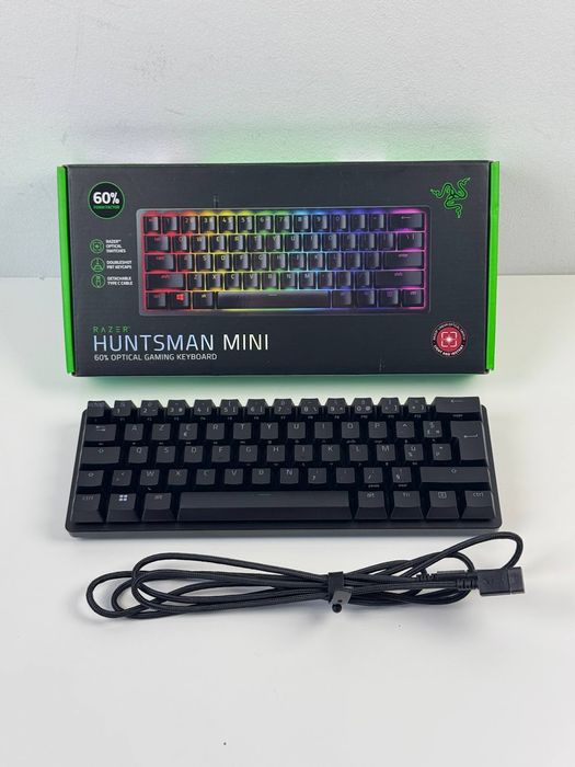 Клавіатура Razer Huntsman Mini Mercury Red Switch AZERTY Black