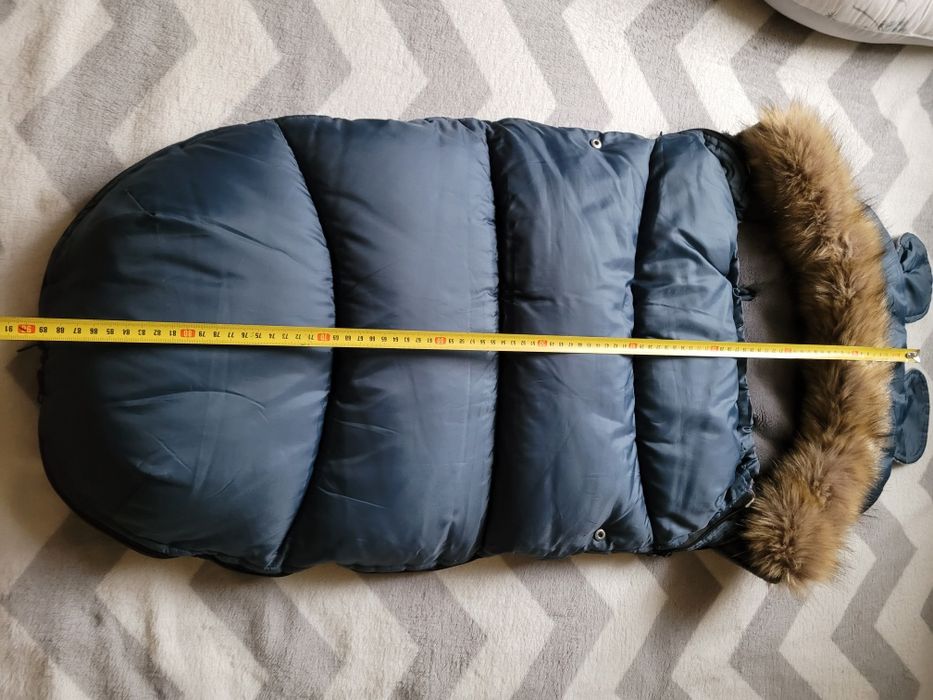 Śpiworek zimowy do wózka spacerówki