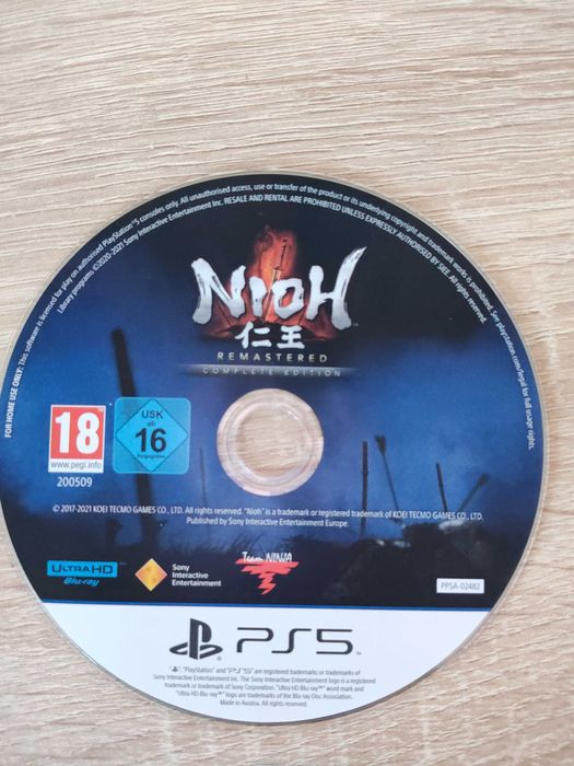 PS5 Games, Nioh Collection, Spiderman Miles Morales