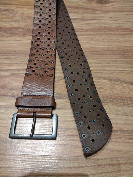 Pasek skórzany rozm. S