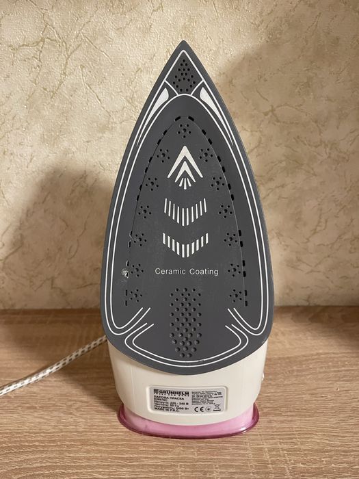 Парова праска Grunhelm Рожево-біла