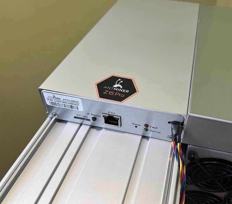 Z15 pro 840 Ksol/s Bitmain, asic, miner, zec, new!