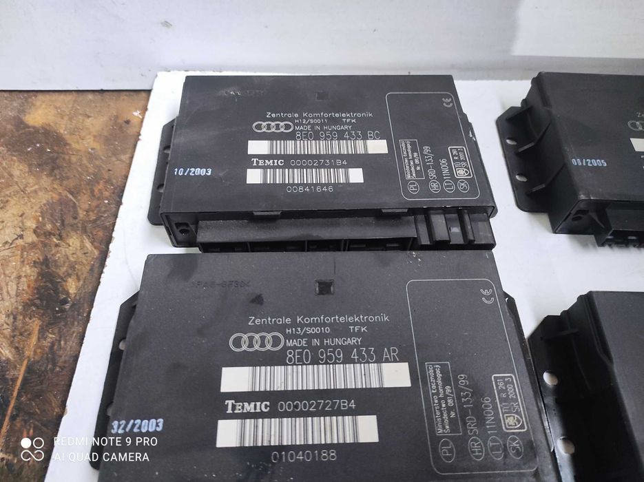 Audi a4 b7 b6 exeo moduł komfortu oryginał gwarancja